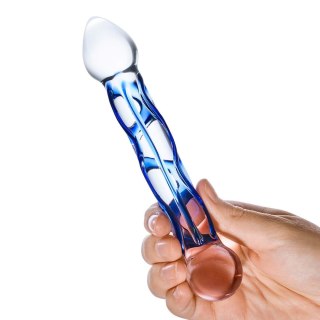 Szklane dildo 6.5'' Full Tip Textured Glass Dildo - Gläs