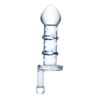 Szklane dildo z uchwytem Candy Land Juicer Glass Dildo - Gläs