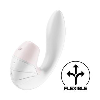 Satisfyer Supernova wibrator podwójny do łechtaczki i punktu G biały