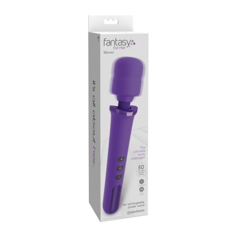 Masażer różdżka Her Rechargeable Power Wand - Pipedream