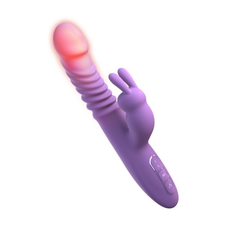 Pipedream Her Thrusting Silicone Rabbit wibrator króliczek fioletowy