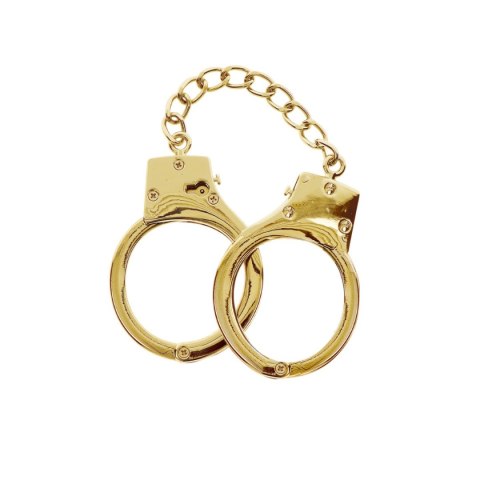 Kajdanki na ręce Gold Plated BDSM Handcuffs - Taboom