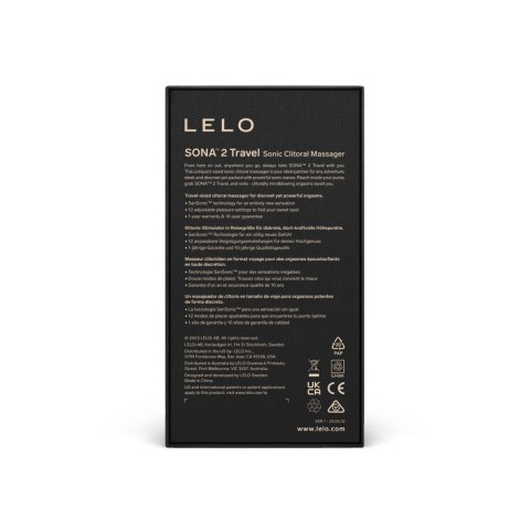 Lelo Sona 2 Travel wibrator soniczny do łechtaczki fioletowy