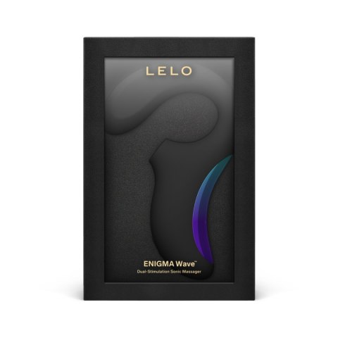 Lelo Enigma Wave wibrator soniczny potrójny do łechtaczki i punktu G czarny