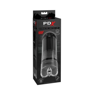 Masturbator Pipedream PDX Elite Extender Pro Vibrating Pump Clear Pipedream