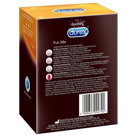 Durex Fun Mix 24szt Durex