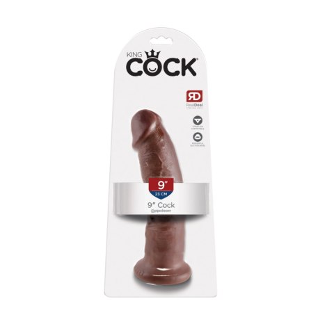 Realistyczne dildo King Cock Pipedream 9 Brown - Pipedream