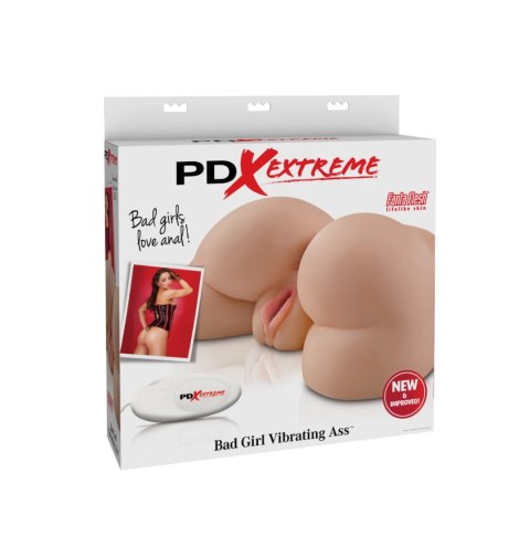 PDX Bad Girl Vibrating Ass Light masturbator realistyczny - Pipedream