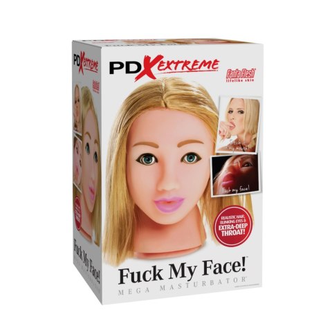 PDX Extreme Fuck My Face Blonde masturbator realistyczny - Pipedream