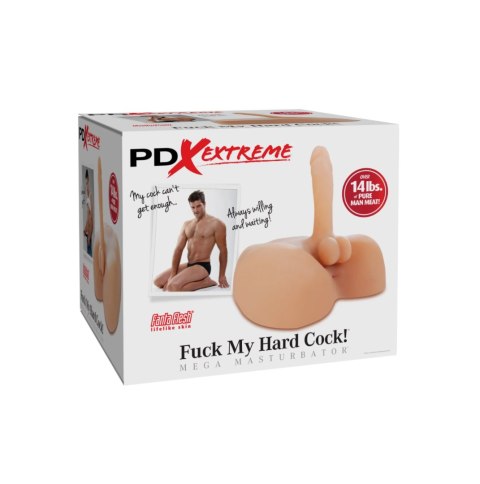 PDX Fuck My Hard Cock Light masturbator realistyczny - Pipedream