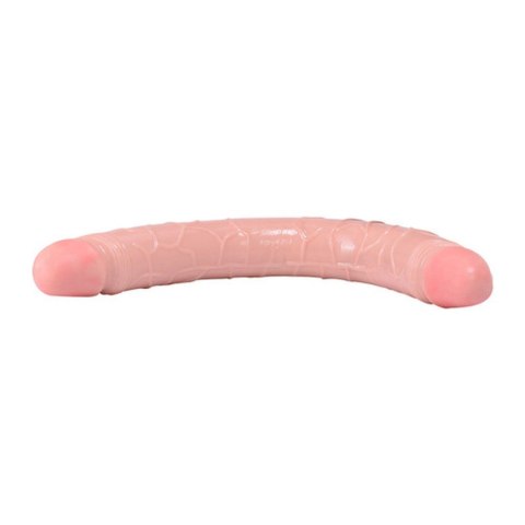 Dwustronne dildo realistyczne 34 cm jasne - Real Rapture