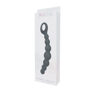 Plug/kulki-FALLO ANALE CATERPILL-ASS SILICONE BLACK Toyz4lovers