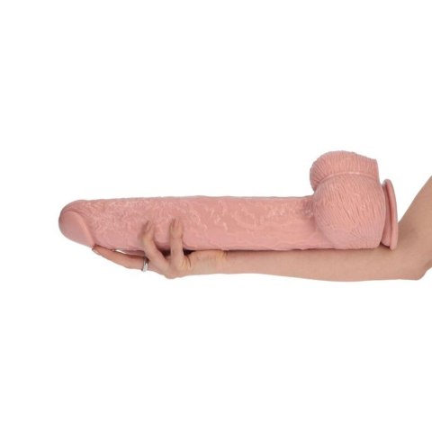 Dildo realistyczne 40 cm z przyssawką – ekstremalna średnica 7 cm