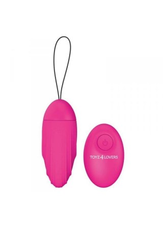 Jajko/wibr-OVETTO VIBRANTE ELYS RIPPLE EGG REMOTE CONTROL PINK Elys