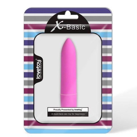 X-Basic Bullet Long 10 speeds Black Lovetoy