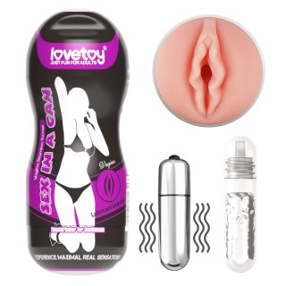 Sex In A Can Vagina Stamina Tunnel - Vibrating Lovetoy