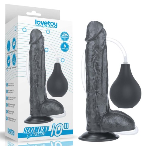 Dildo z funkcją wytrysku – realistyczne, mocna przyssawka, 25 cm