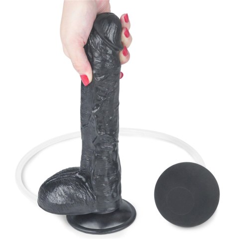 Dildo z funkcją wytrysku – realistyczne, mocna przyssawka, 25 cm