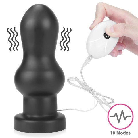 Lovetoy Vibrating Anal Rammer wibrujący korek analny 18 cm czarny