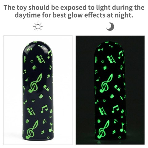 Rechargeable Glow-in-the-dark Music Massager Lovetoy