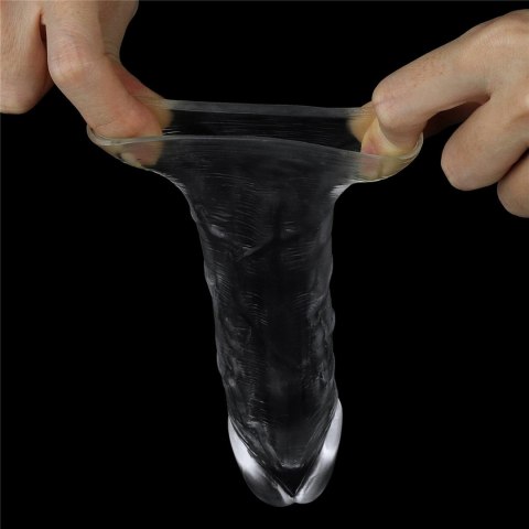 Nakładka na penisa Flawless Clear Penis Sleeve Add 1'' Lovetoy