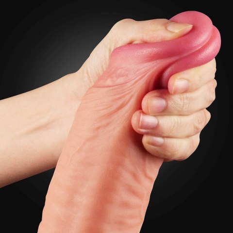 12" Dual Layered Platinum Silicone Cock Lovetoy