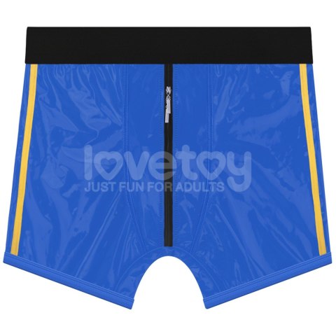 Chic Strap-On shorts (32 - 35 inch waist) Blue Lovetoy