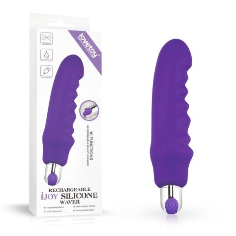 Wibrator analno-waginalny 16 cm fioletowy - Lovetoy