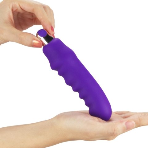 Wibrator analno-waginalny 16 cm fioletowy - Lovetoy