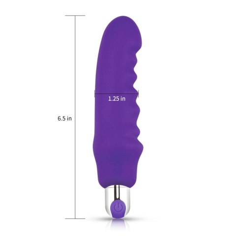 Wibrator analno-waginalny 16 cm fioletowy - Lovetoy