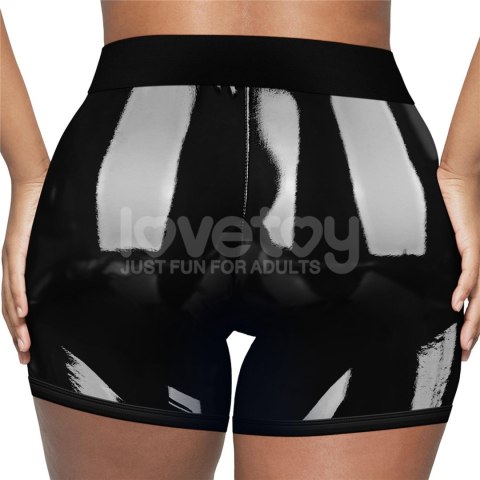 Chic Strap-On shorts (28 - 31 inch waist) Black Lovetoy