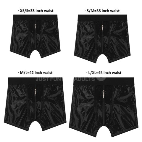 Chic Strap-On shorts (28 - 31 inch waist) Black Lovetoy