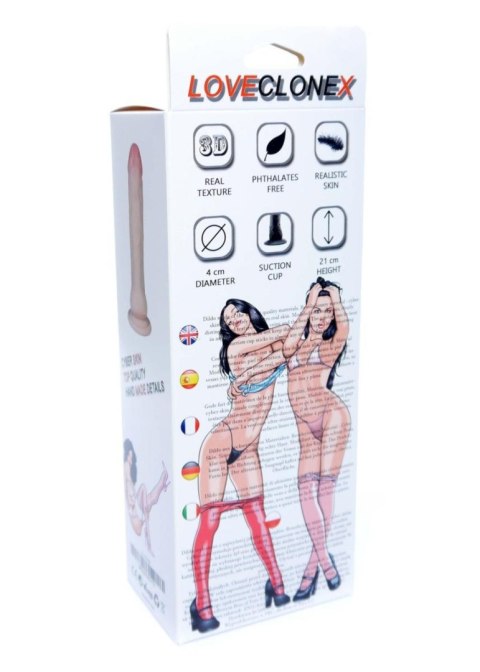 Dildo-BACHUS-LOVECLONEX 7" B - Series Real