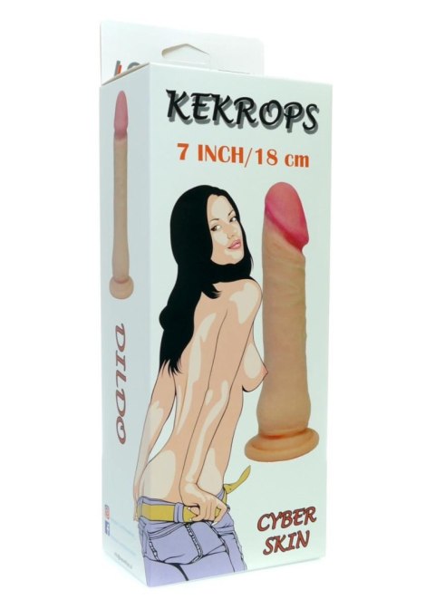 Dildo-KEKROPS-LOVECLONEX 7"-flexible B - Series Real