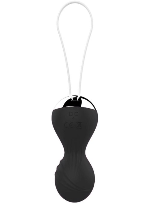 Kulki-Vibrating Silicone Kegel Balls USB 10 Function / Remote control -Black B - Series Magic