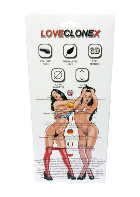 Proteza-AFRODYTA Strap On-LOVECLONEX 6,5" B - Series Real