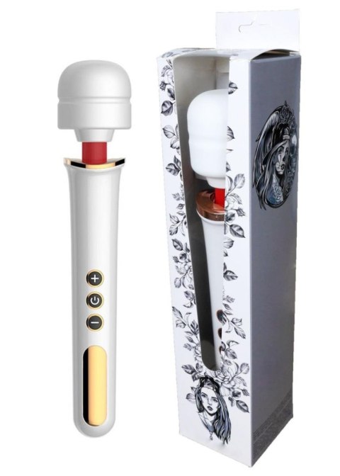 Stymulator-Massager Super Powerful USB White 10 Function B - Series Magic