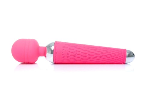 Stymulator-Power Massager Wand USB Pink 10 funkcji B - Series Magic