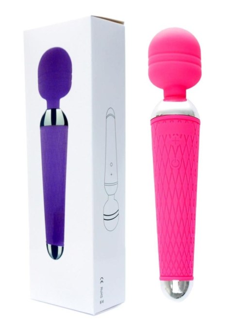 Stymulator-Power Massager Wand USB Pink 10 funkcji B - Series Magic