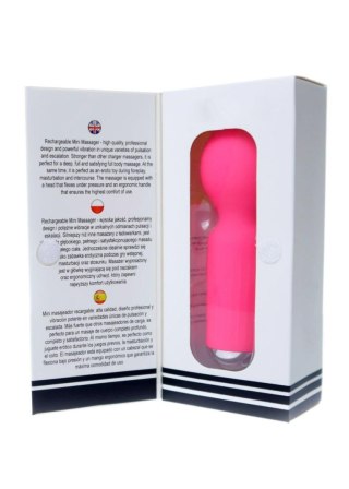 Stymulator-Rechargeable Mini Masager USB 20 Functions - Pink B - Series Magic