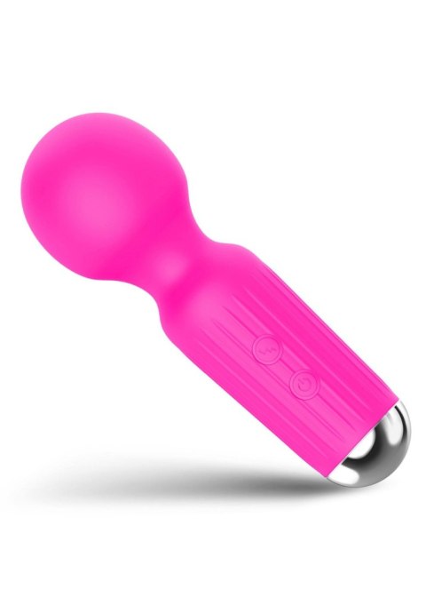 Stymulator-Rechargeable Mini Masager USB 20 Functions - Pink B - Series Magic