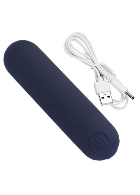 Wibrator-Strong Bullet Vibrator Black USB 10 Function B - Series Magic