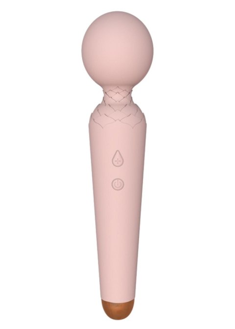 Masażer różdżka, 10 funkcji wibracji, USB, wodoodporny, 19,5 cm