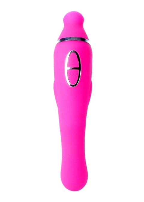 Vibrator-HELEN Pink - 12 vibration functions / 8 stimulation functions USB B - Series Lyla