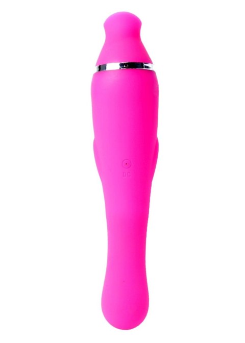 Vibrator-HELEN Pink - 12 vibration functions / 8 stimulation functions USB B - Series Lyla