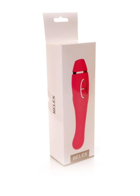 Vibrator-HELEN Pink - 12 vibration functions / 8 stimulation functions USB B - Series Lyla