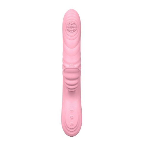 Wibrator-Angelia, USB 3 functions of thrusting / 20 vibrations Flesh B - Series Lyla