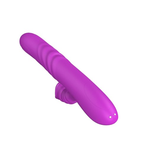 Wibrator-Angelia, USB 3 functions of thrusting / 20 vibrations Purple B - Series Lyla