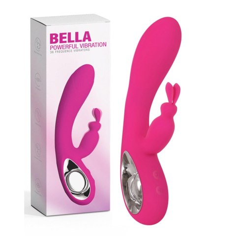 Wibrator króliczek Bella,36 funkcji, USB Pink B - Series Lyla