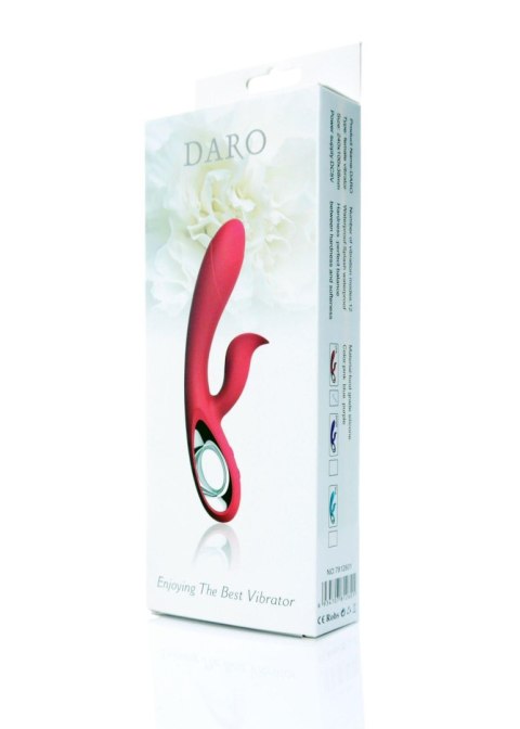 Wibrator-Daro,12 funkcji, USB Fioletowy B - Series Lyla